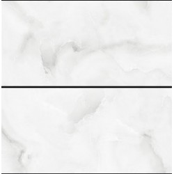 Πλακάκι Lucent Onyx 60Χ120 Ανοιχτό Γκρι Τύπου Όνυχα Γυαλιστερό Rettificato